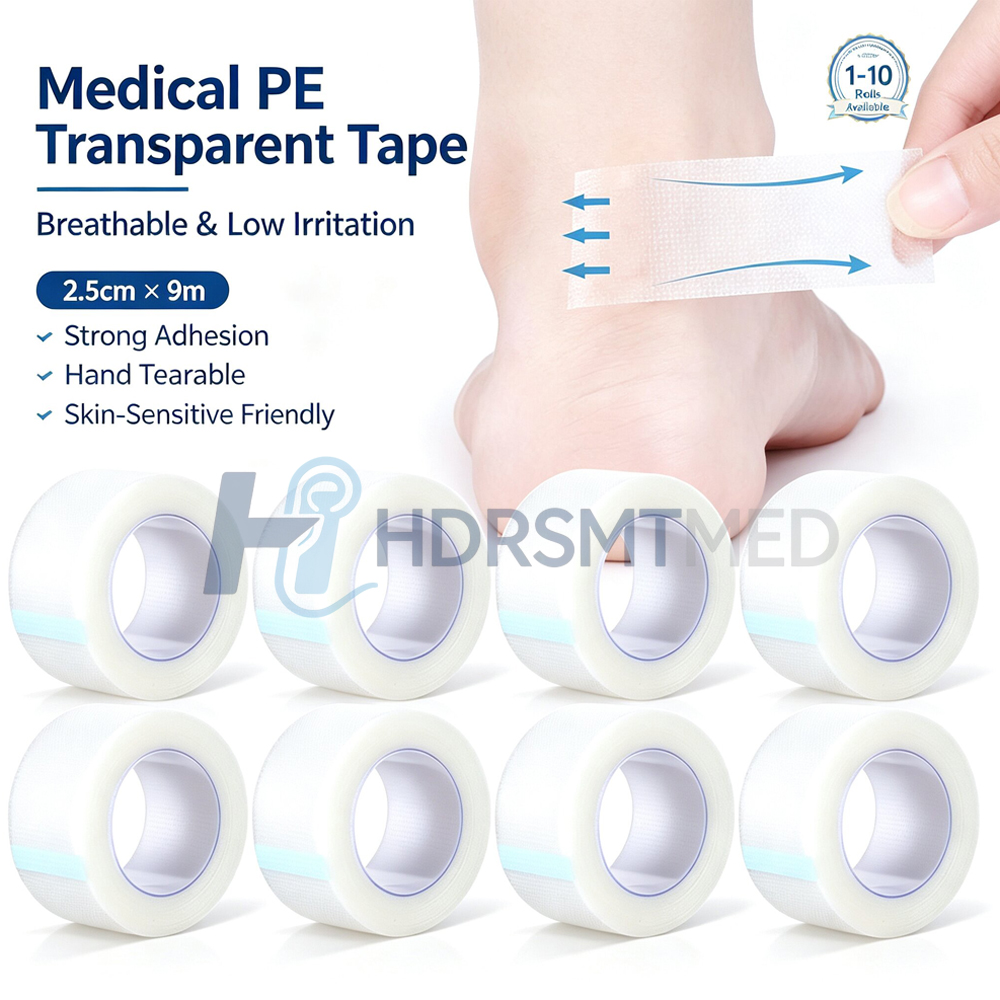 Medical Tape - 1-10 Rolos de Fita Adesiva Médica