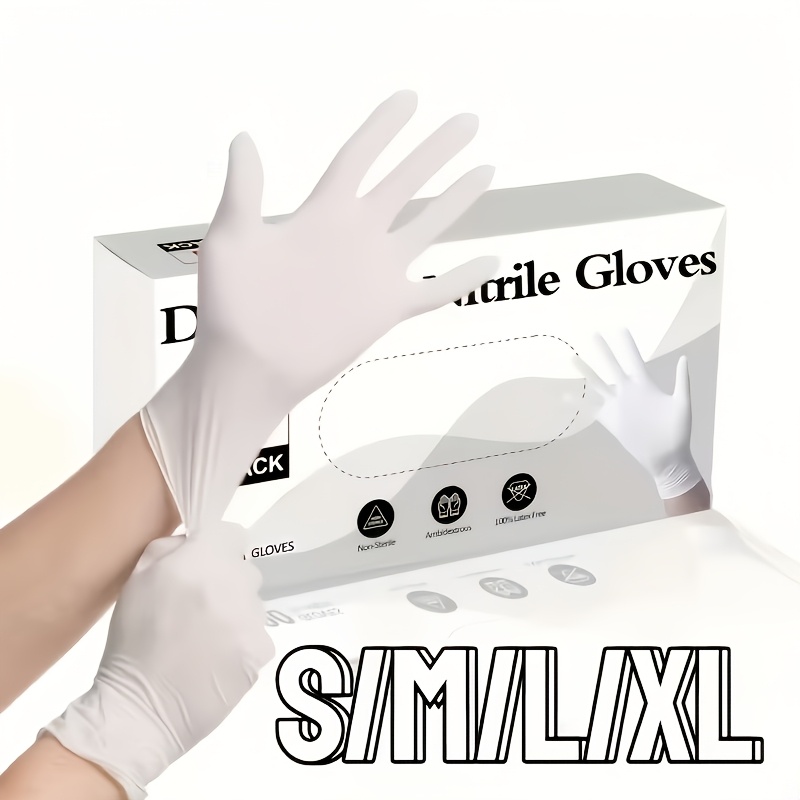 Medical Gloves - Luvas de Nitrilo Brancas de Alta
