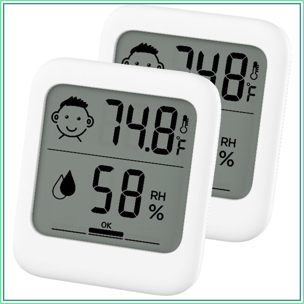 Thermometer Digital - Pacote com 2 Termômetros e Higrômetros