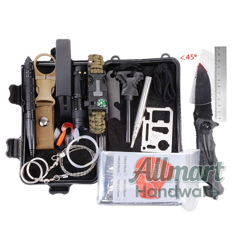 Caixa de ferramentas de sobrev - First Aid Kit avaliação e preço