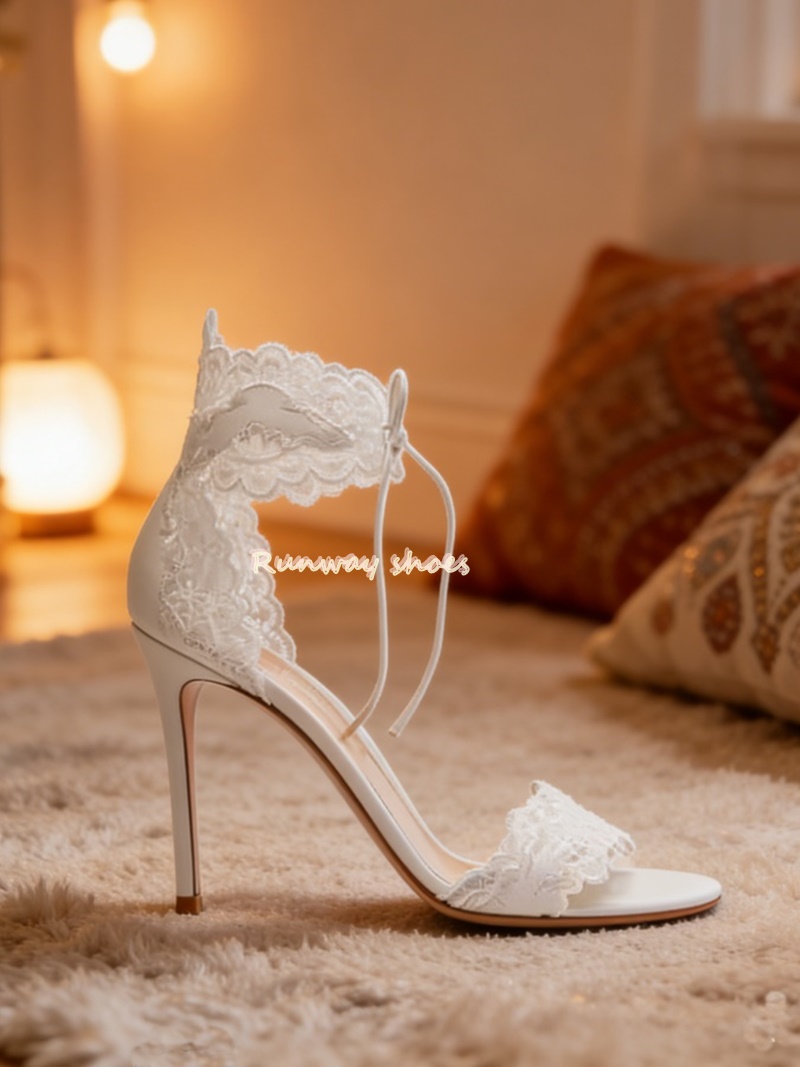 Sapatos de Casamento Brancos d - Bandage avaliação e preço
