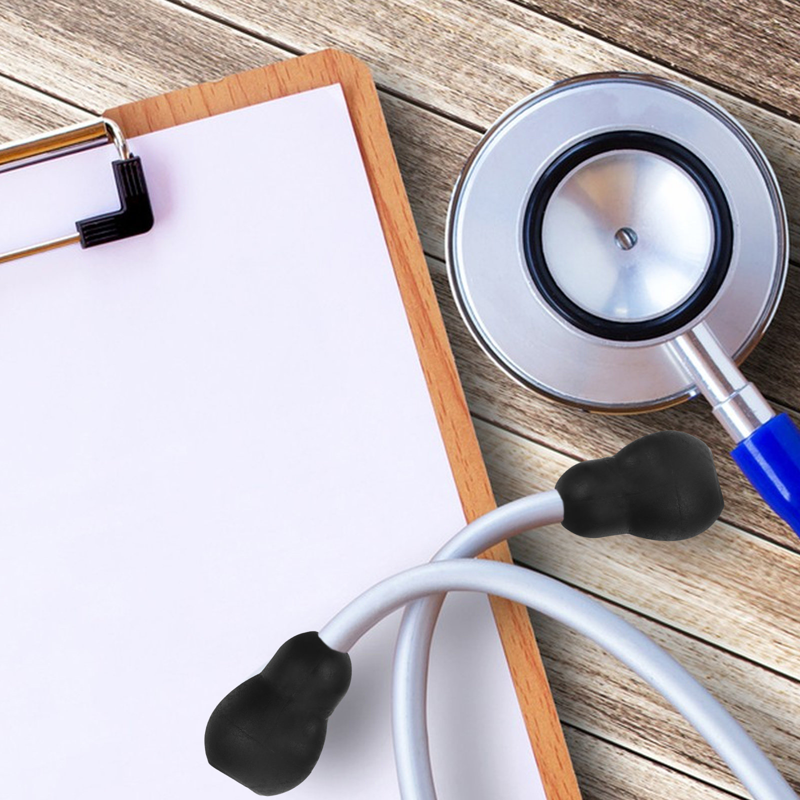 5 pares de ponteiras de silico - Stethoscope avaliação e preço