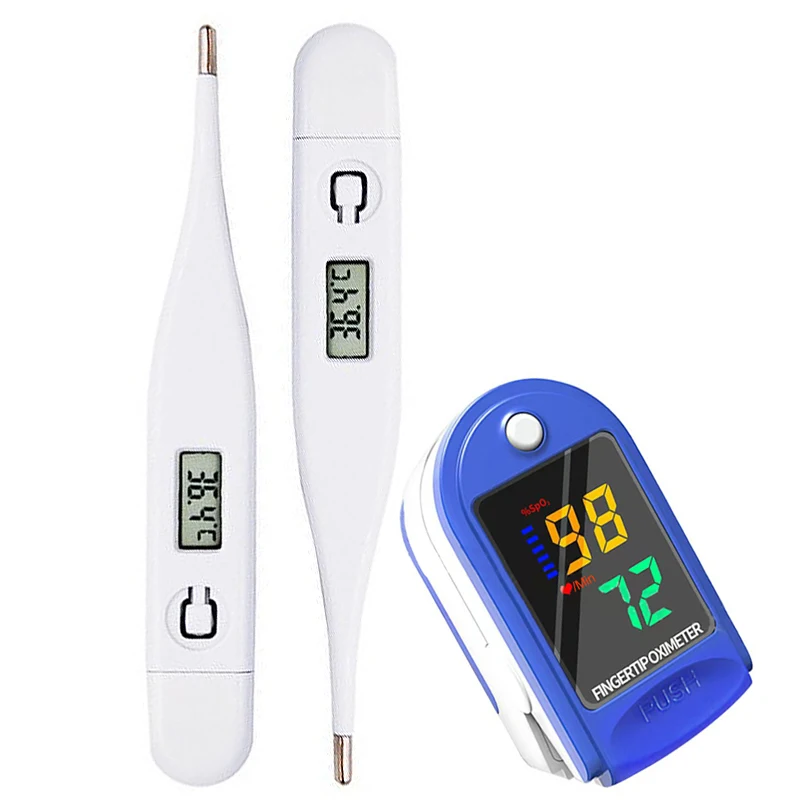 Termômetros para bebês, oxímet - Pulse Oximeter avaliação e preço