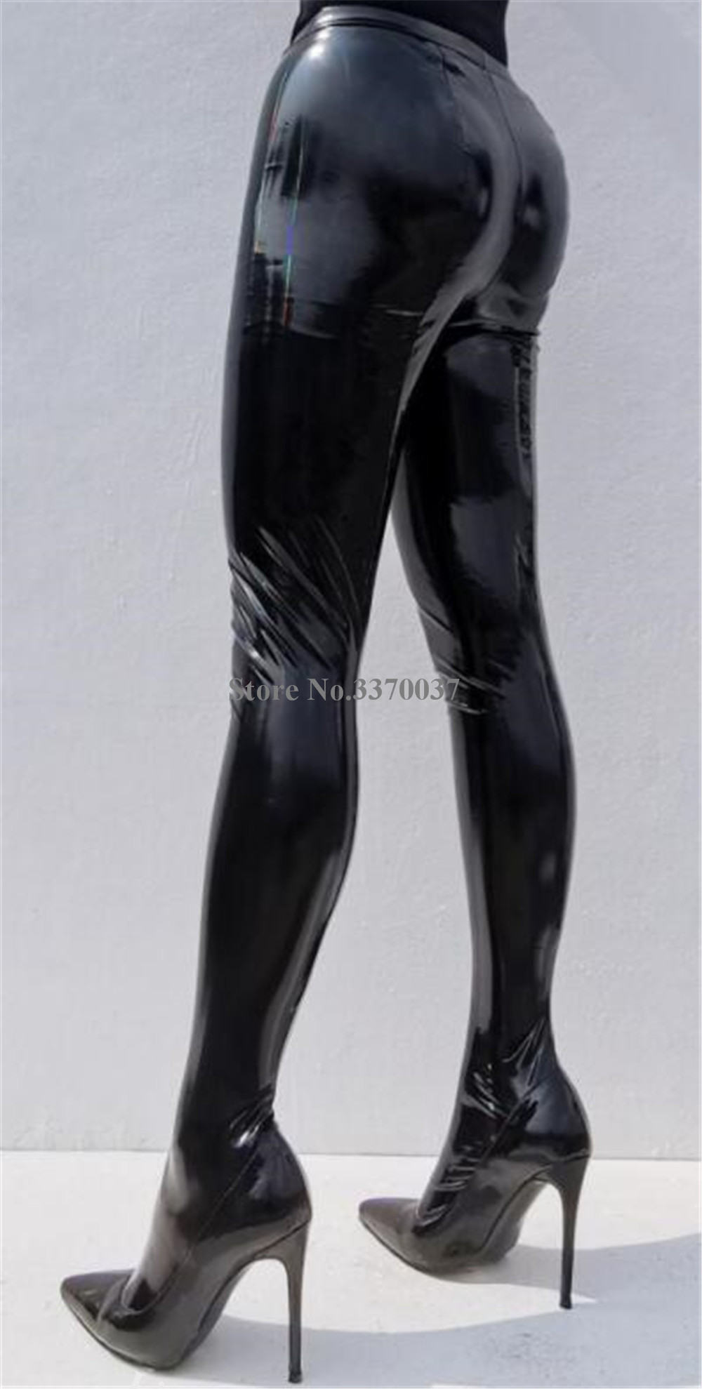 Linamong sexy preto couro de p - Bandage avaliação e preço