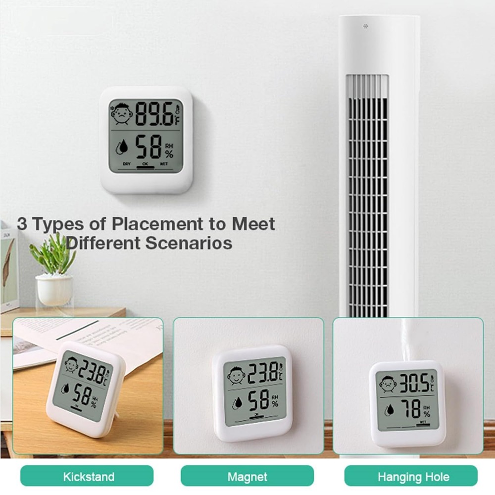 Pacote com 2 Termômetros e Hig - Thermometer Digital avaliação e preço